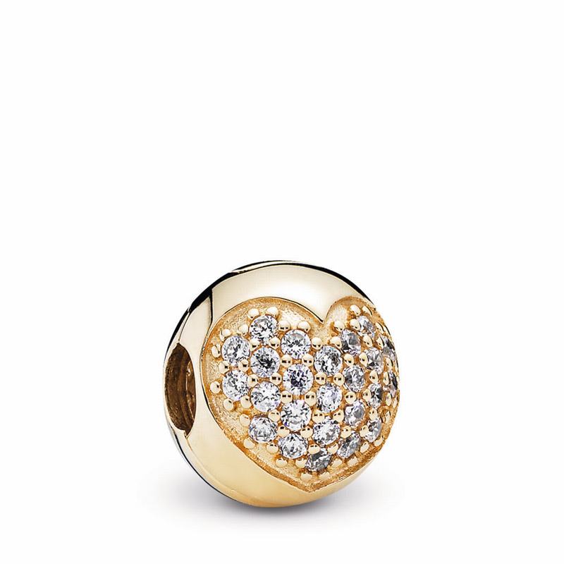 Pandora Love Of My Life Clip Charm Gold Egypt NW0368251